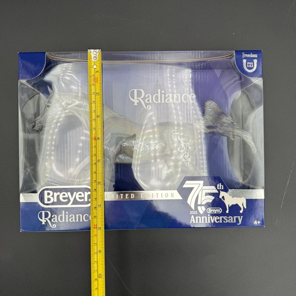 Breyer Radiance 75th Anniversary Limited Edition Arabian Mare 1:12 Scale Horse - Picture 8 of 9